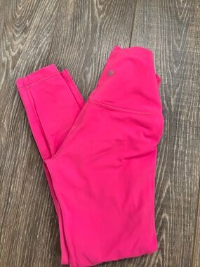 lululemon athletica Hot Pink Leggings